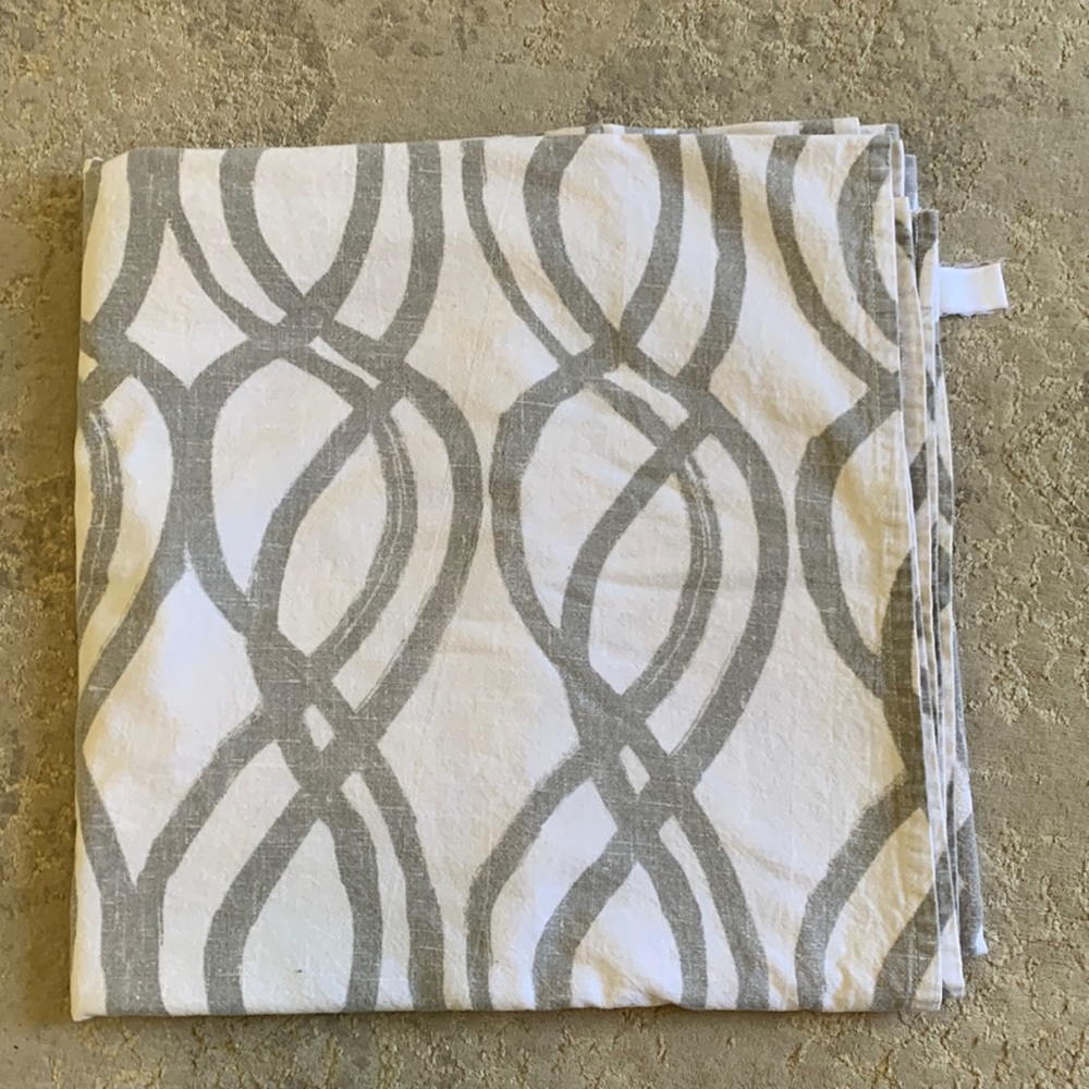 West Elm Shower Curtain